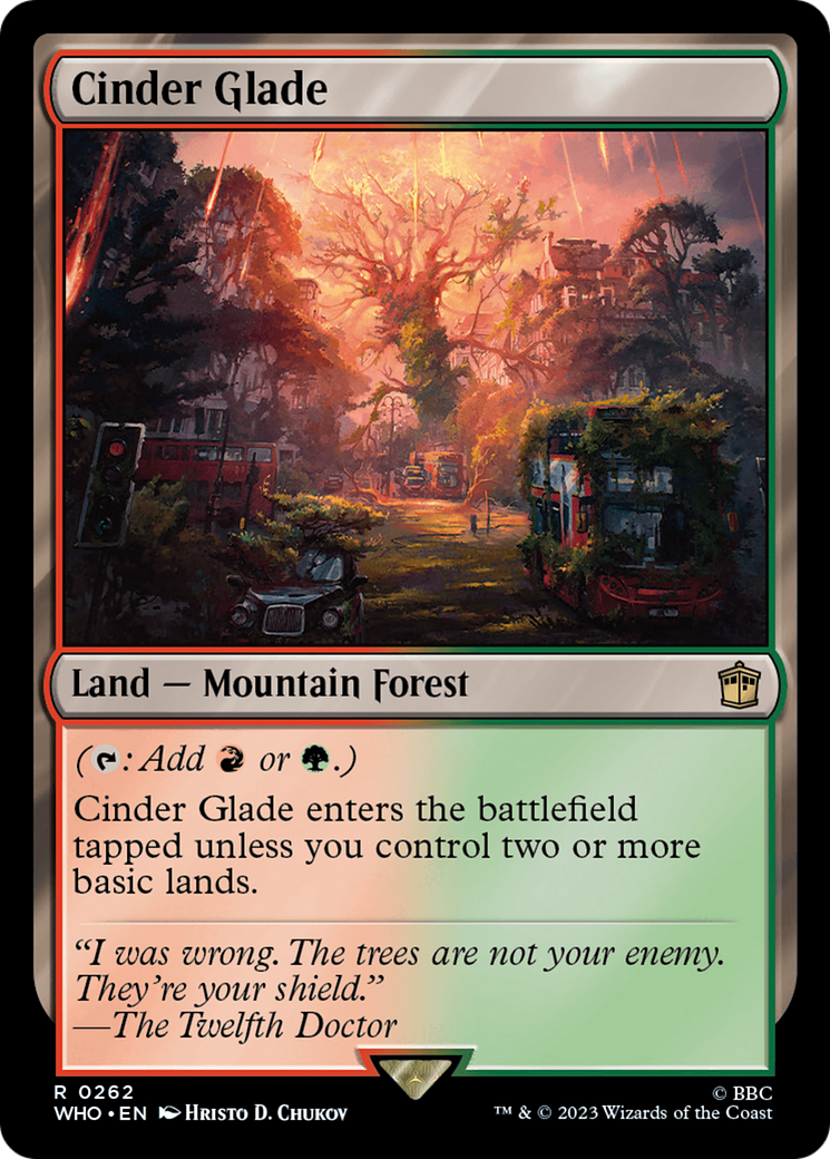 Cinder Glade [Doctor Who] | Boutique FDB TCG