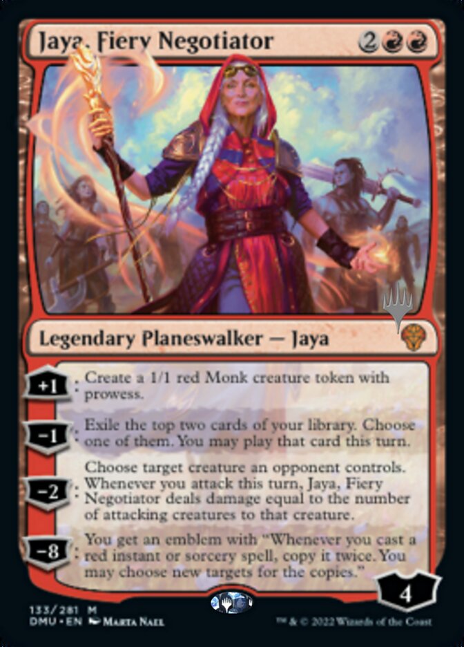 Jaya, Fiery Negotiator (Promo Pack) [Dominaria United Promos] | Boutique FDB TCG