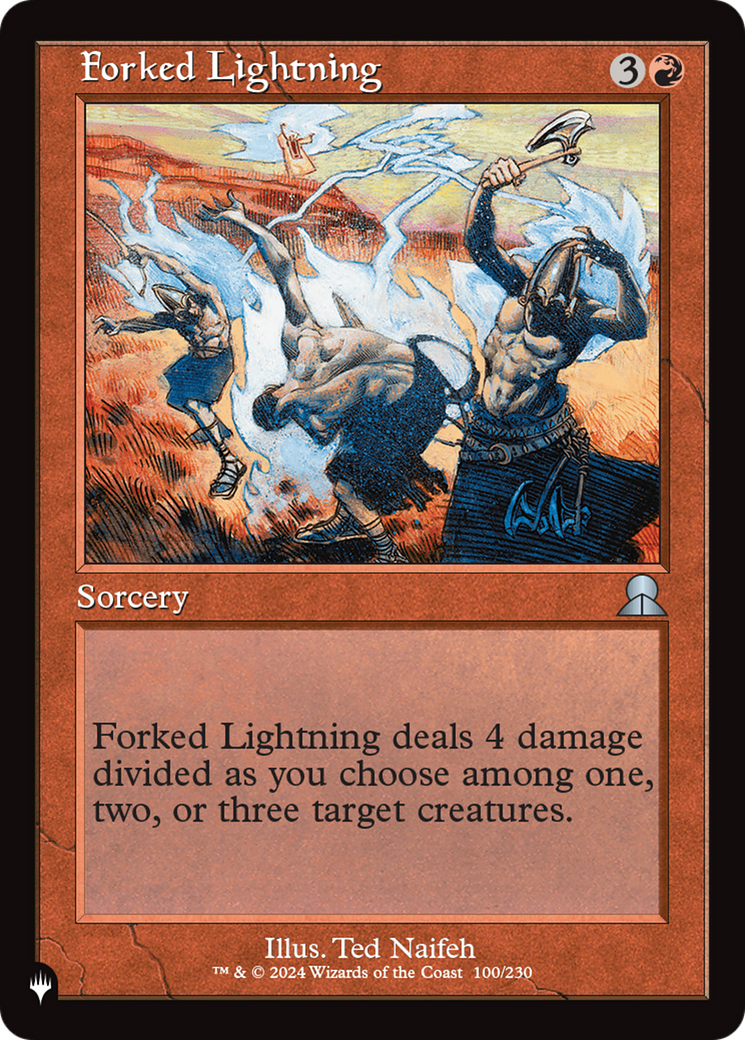 Forked Lightning [The List Reprints] | Boutique FDB TCG