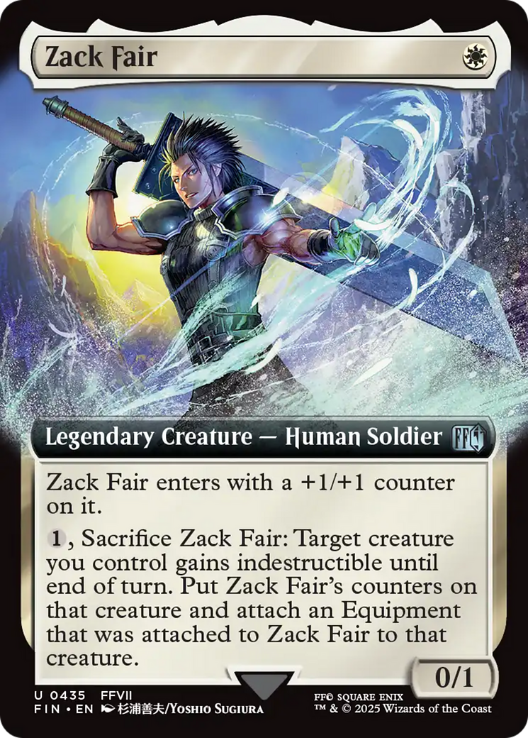 Zack Fair (Extended Art) [FINAL FANTASY] | Boutique FDB TCG