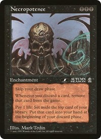 Necropotence (Oversized) [Oversize Cards] | Boutique FDB TCG