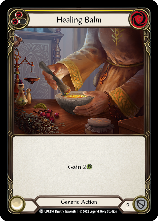Healing Balm (Yellow) [UPR216] (Uprising) | Boutique FDB TCG
