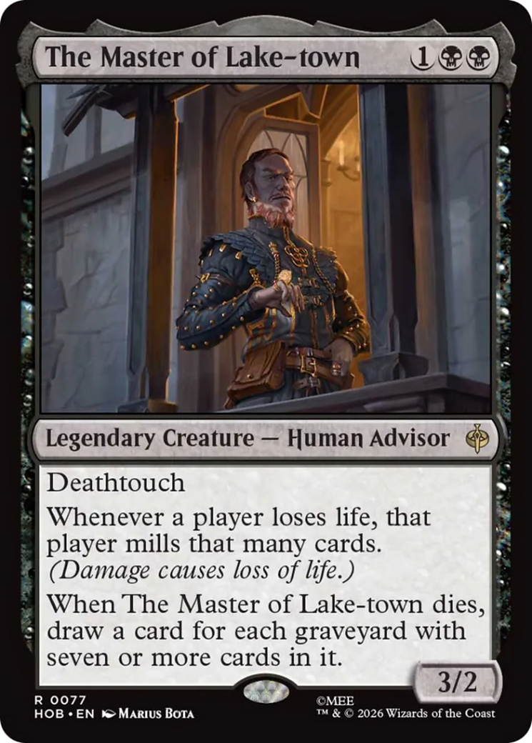 The Master of Lake-town [The Hobbit] | Boutique FDB TCG