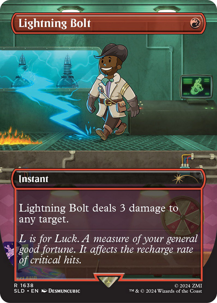 Lightning Bolt (1638) (Rainbow Foil) [Secret Lair Drop Series] | Boutique FDB TCG