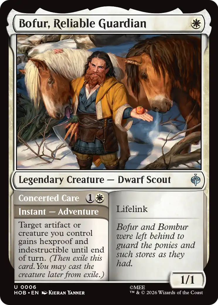 Bofur, Reliable Guardian [The Hobbit] | Boutique FDB TCG