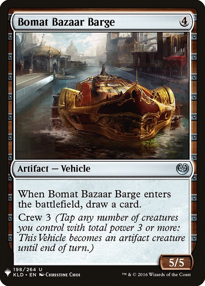 Bomat Bazaar Barge [Mystery Booster] | Boutique FDB TCG