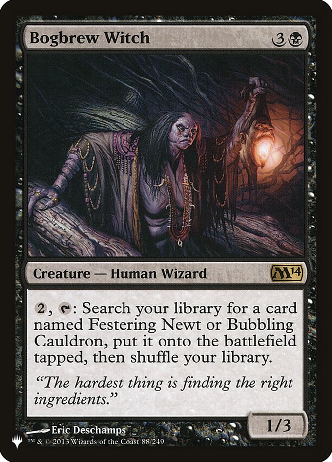 Bogbrew Witch [The List] | Boutique FDB TCG
