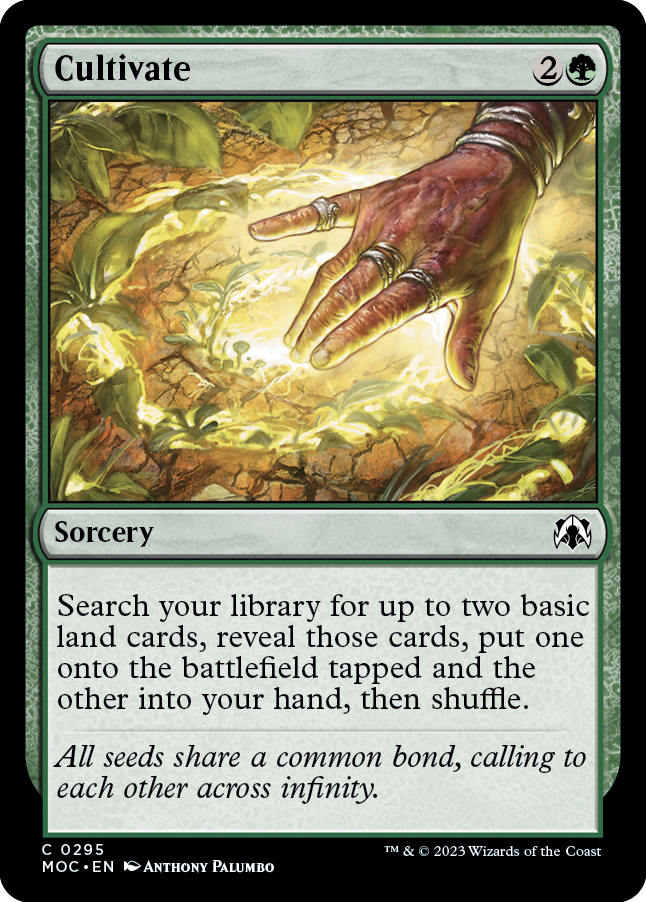 Cultivate [March of the Machine Commander] | Boutique FDB TCG