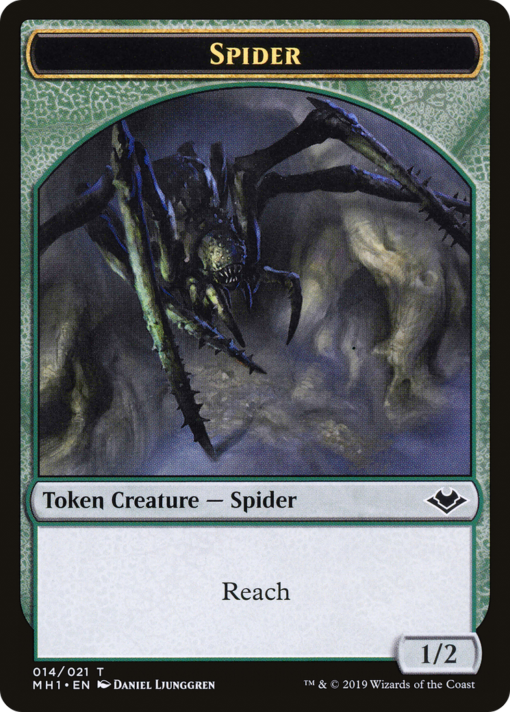 Shapeshifter // Spider Double-Sided Token [Modern Horizons Tokens] | Boutique FDB TCG