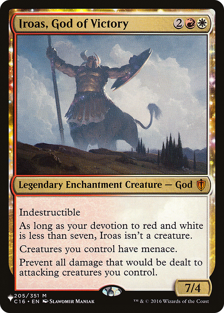 Iroas, God of Victory [The List Reprints] | Boutique FDB TCG