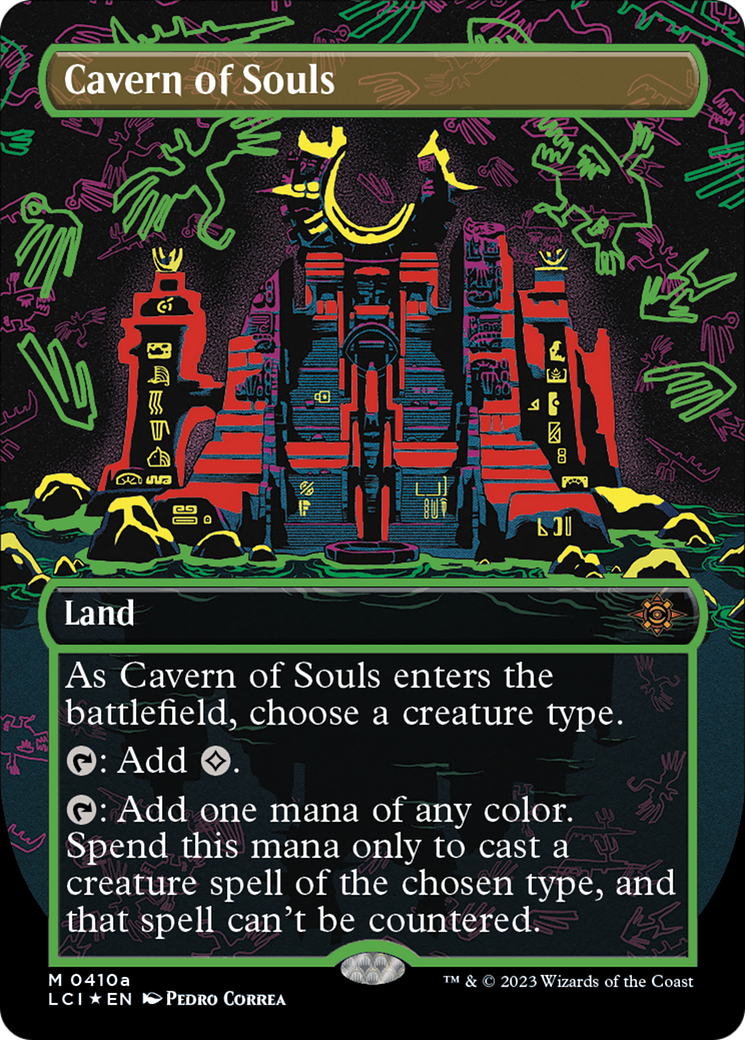 Cavern of Souls (0410a) (Borderless) [The Lost Caverns of Ixalan] | Boutique FDB TCG