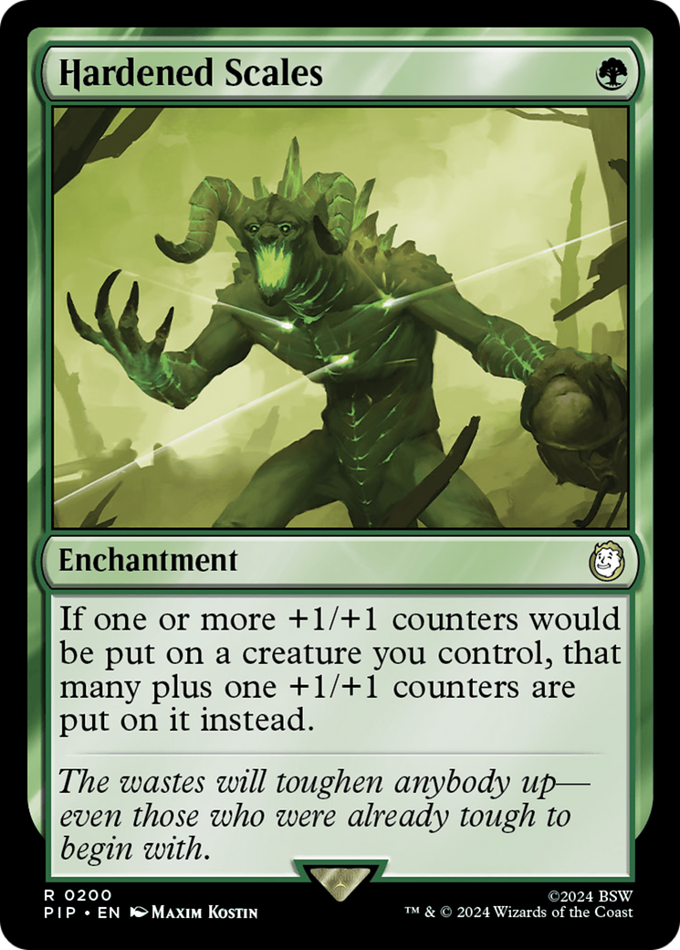 Hardened Scales [Fallout] | Boutique FDB TCG