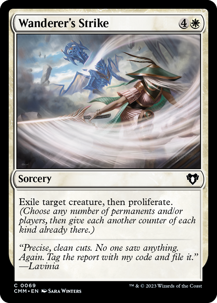 Wanderer's Strike [Commander Masters] | Boutique FDB TCG