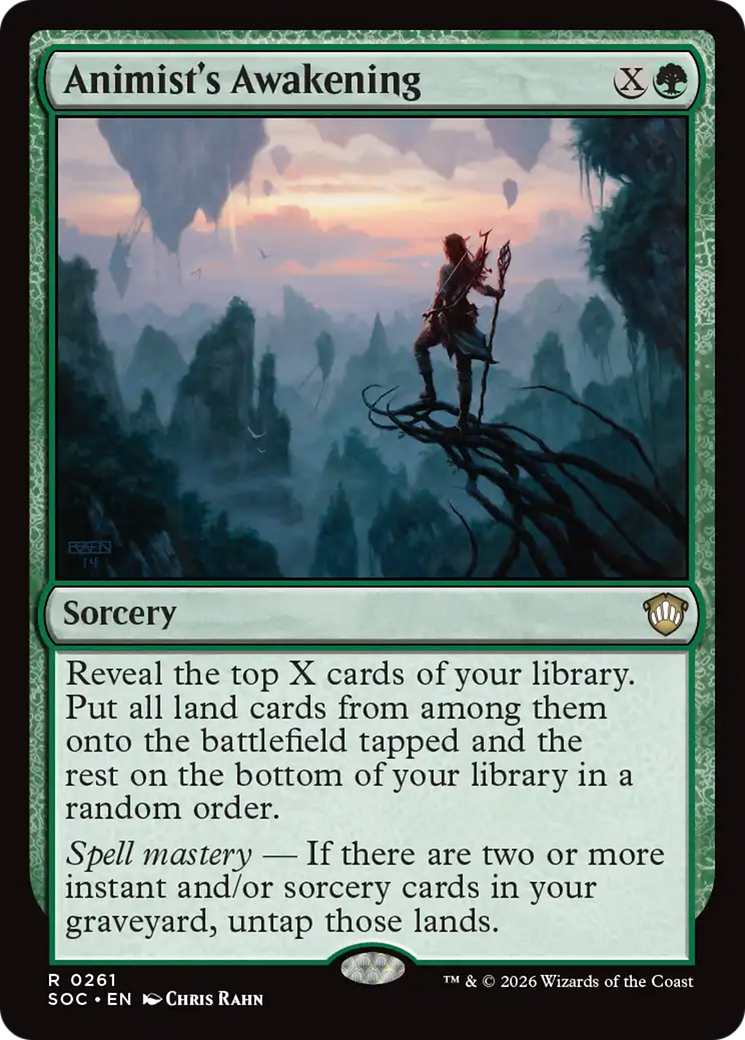 Animist's Awakening [Secrets of Strixhaven Commander] | Boutique FDB TCG