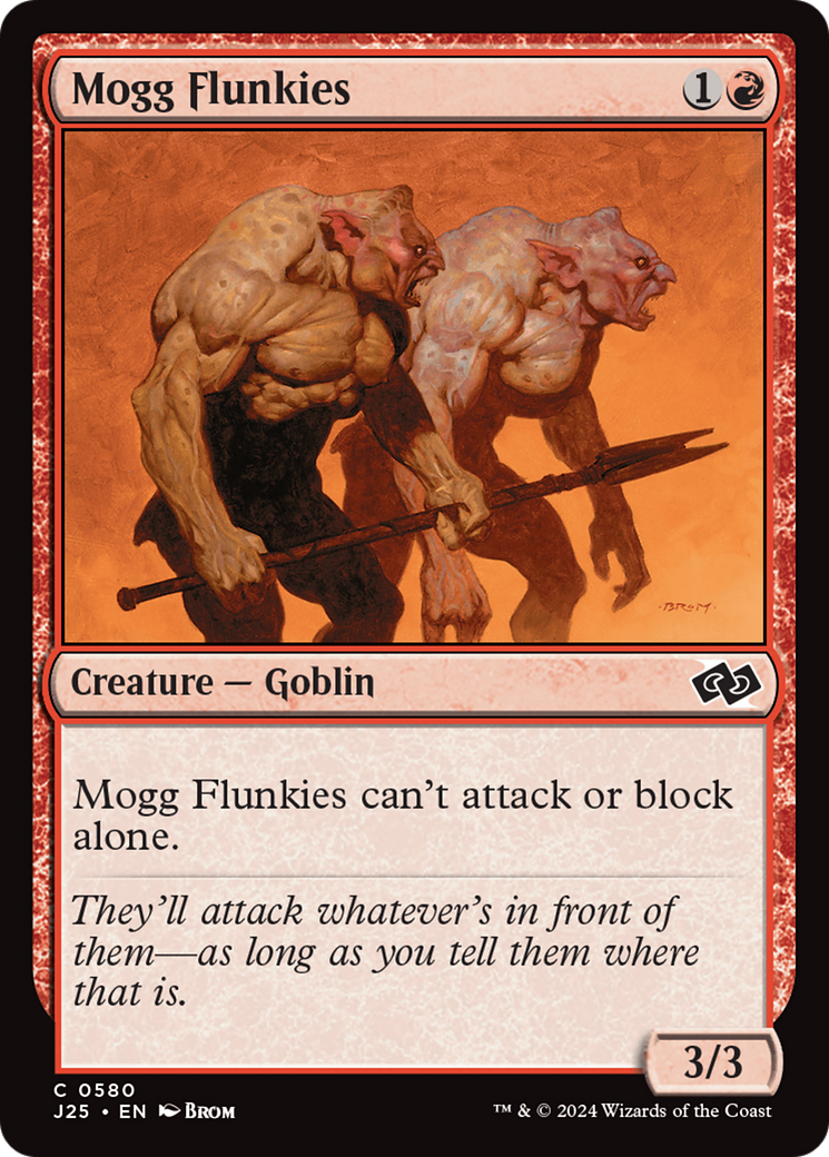 Mogg Flunkies [Foundations Jumpstart] | Boutique FDB TCG