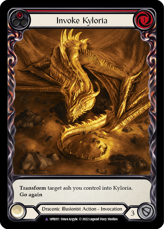 Invoke Kyloria // Kyloria (Marvel) [UPR011] (Uprising)  Cold Foil | Boutique FDB TCG