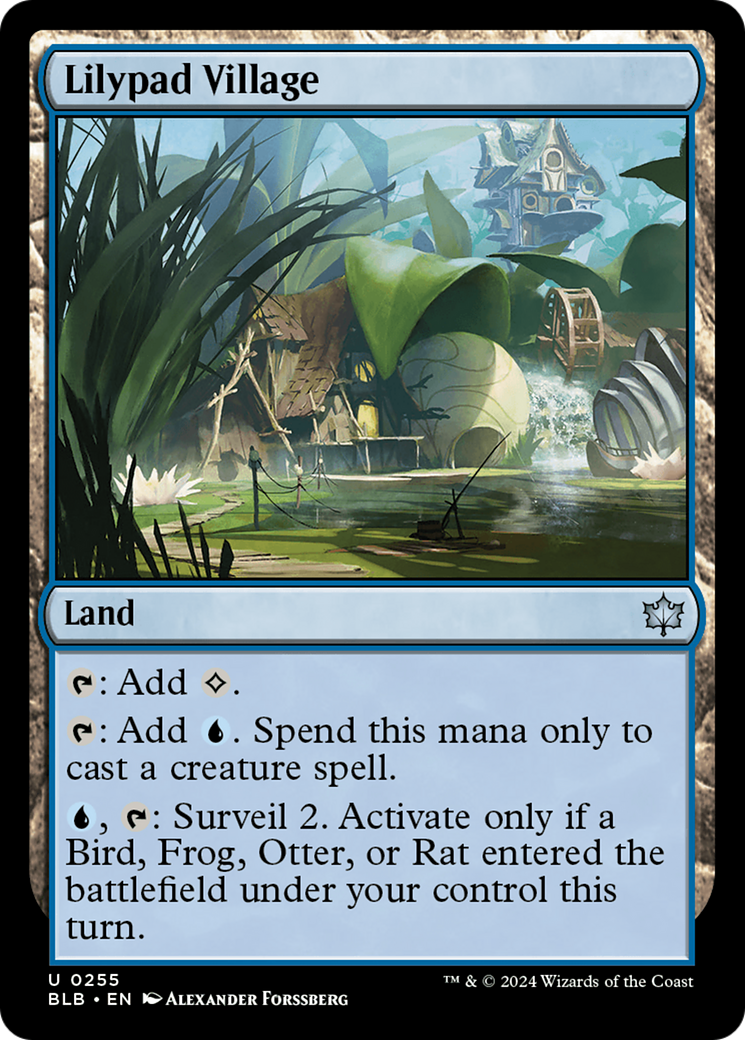 Lilypad Village [Bloomburrow] | Boutique FDB TCG