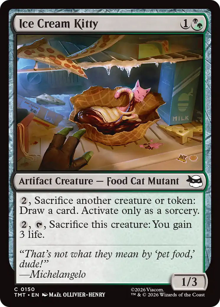 Ice Cream Kitty [Teenage Mutant Ninja Turtles] | Boutique FDB TCG