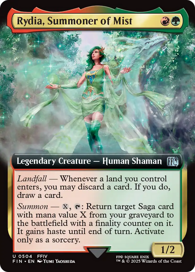 Rydia, Summoner of Mist (Extended Art) [FINAL FANTASY] | Boutique FDB TCG