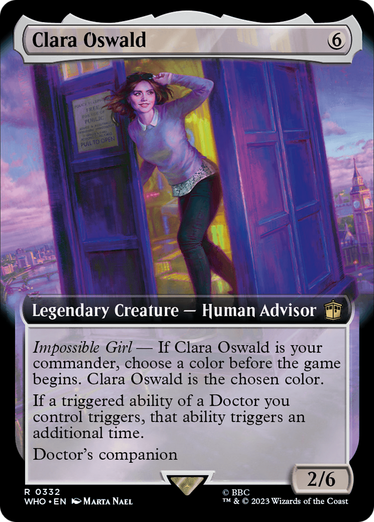 Clara Oswald [Doctor Who] | Boutique FDB TCG