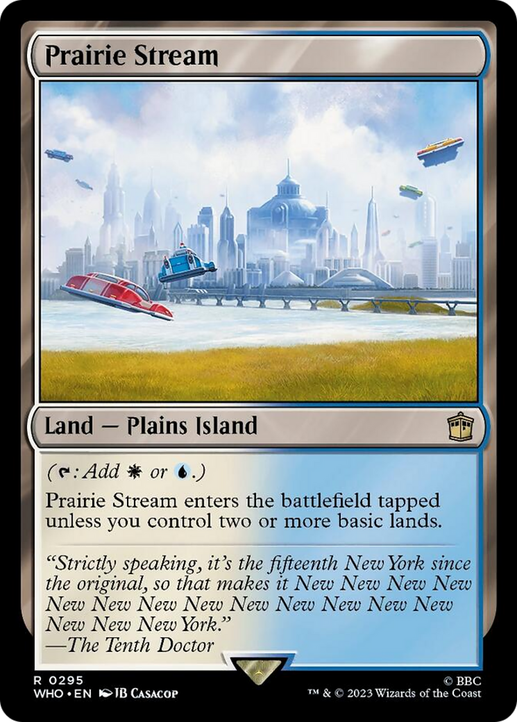 Prairie Stream [Doctor Who] | Boutique FDB TCG