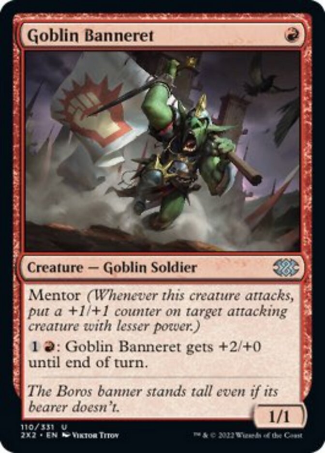 Goblin Banneret [Double Masters 2022] | Boutique FDB TCG