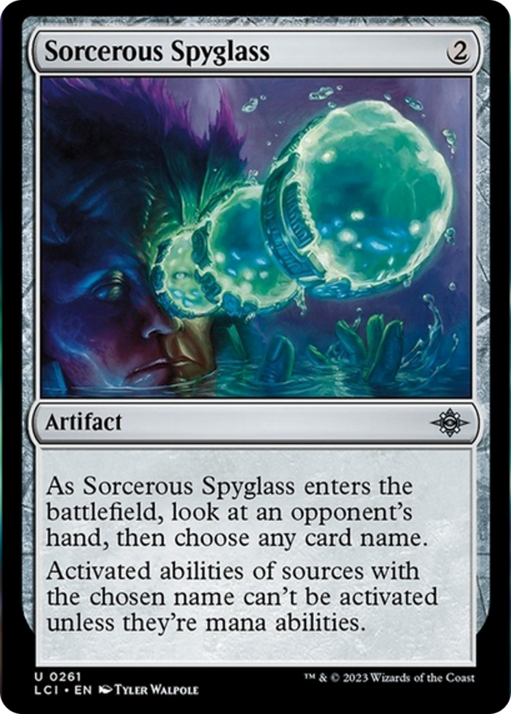 Sorcerous Spyglass [The Lost Caverns of Ixalan] | Boutique FDB TCG