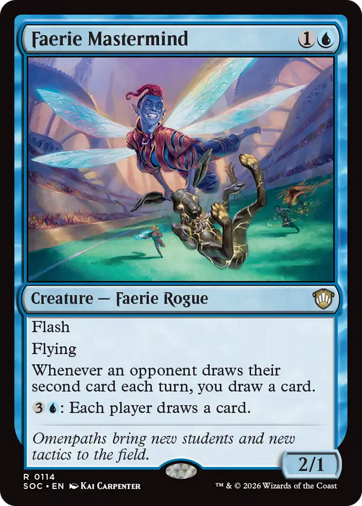 Faerie Mastermind [Secrets of Strixhaven Commander] | Boutique FDB TCG