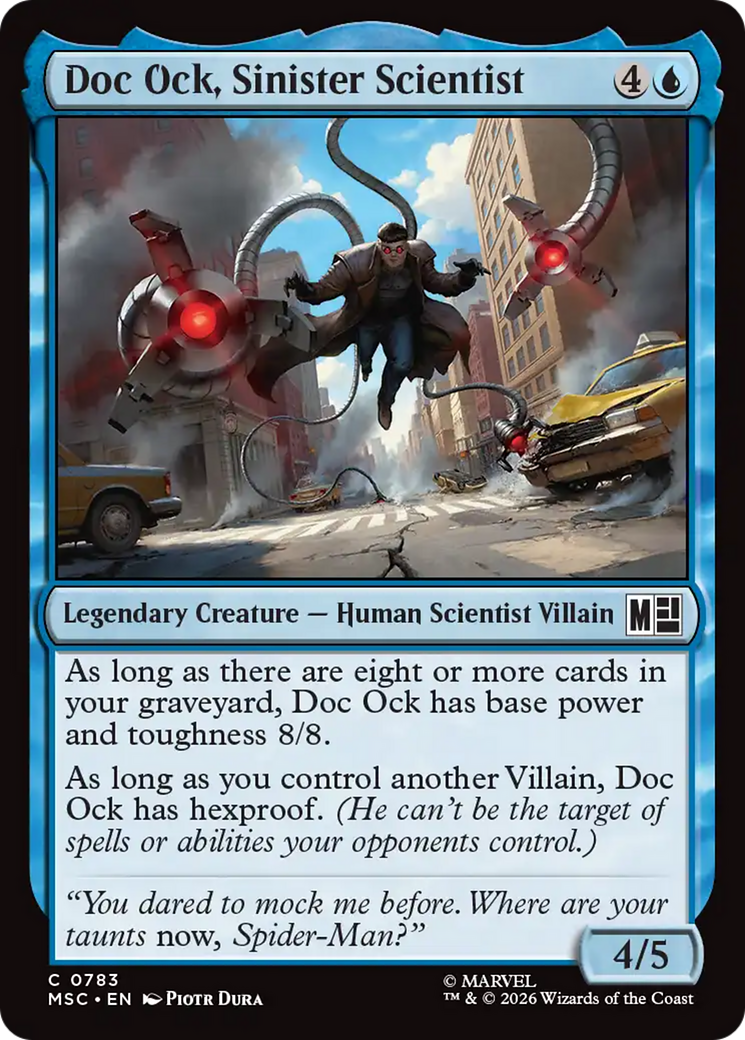 Doc Ock, Sinister Scientist [Marvel Super Heroes Commander] | Boutique FDB TCG