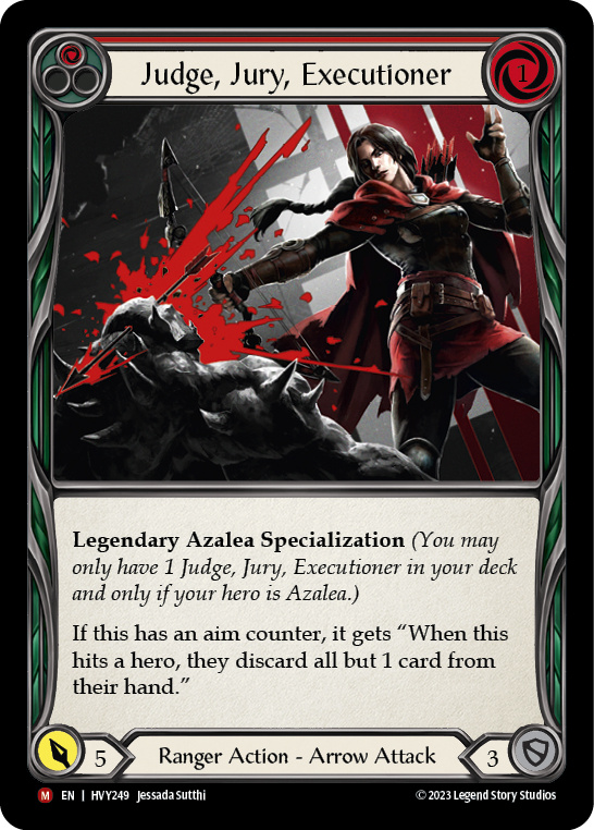 Judge, Jury, Executioner [HVY249] (Heavy Hitters) | Boutique FDB TCG