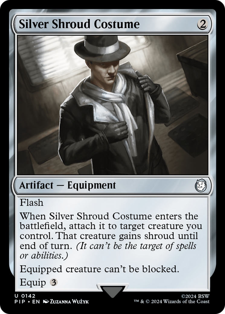 Silver Shroud Costume [Fallout] | Boutique FDB TCG