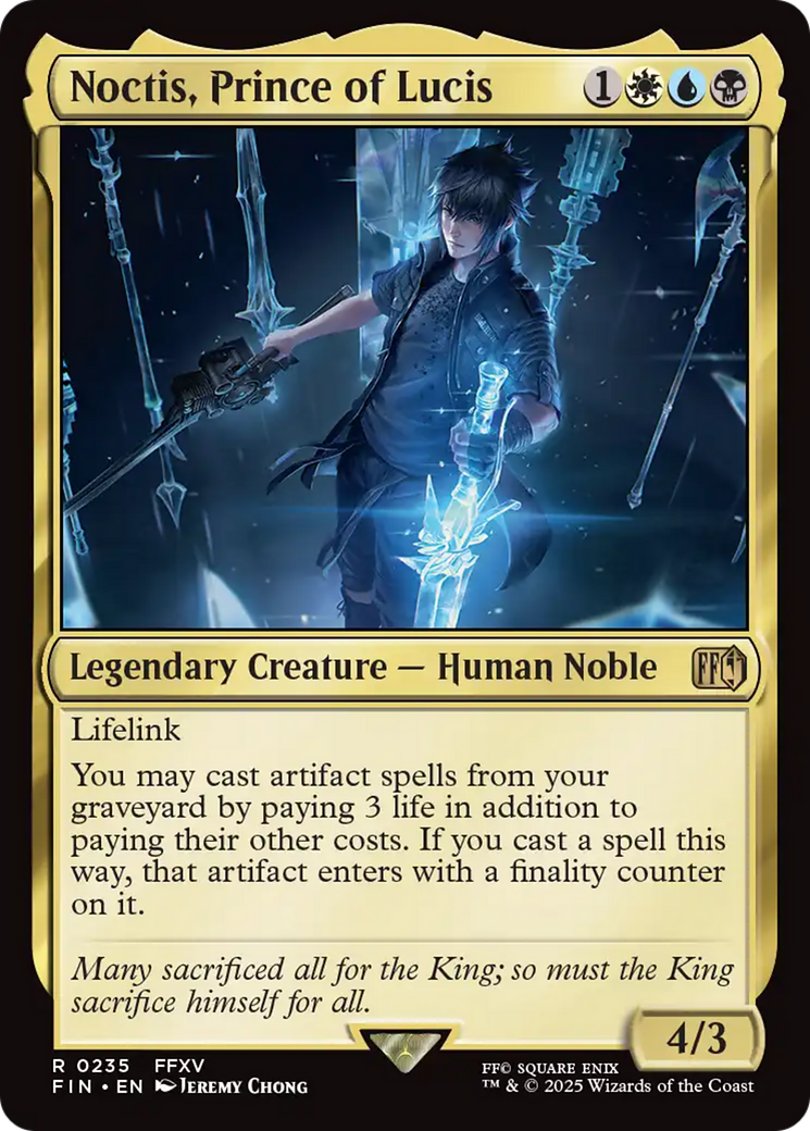 Noctis, Prince of Lucis [FINAL FANTASY] | Boutique FDB TCG