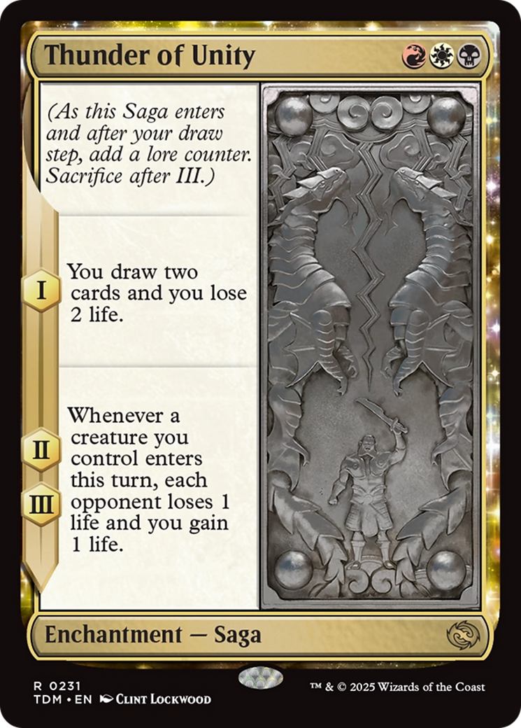 Thunder of Unity [Tarkir: Dragonstorm] | Boutique FDB TCG