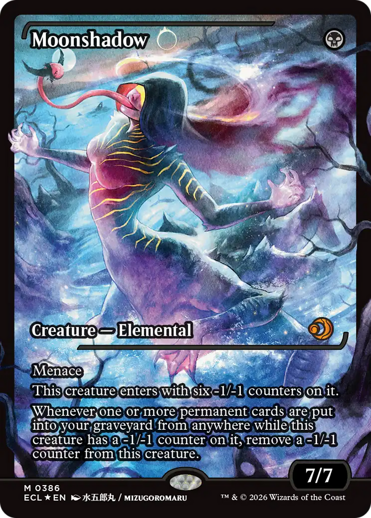 Moonshadow (0386) (Showcase) [Lorwyn Eclipsed] | Boutique FDB TCG