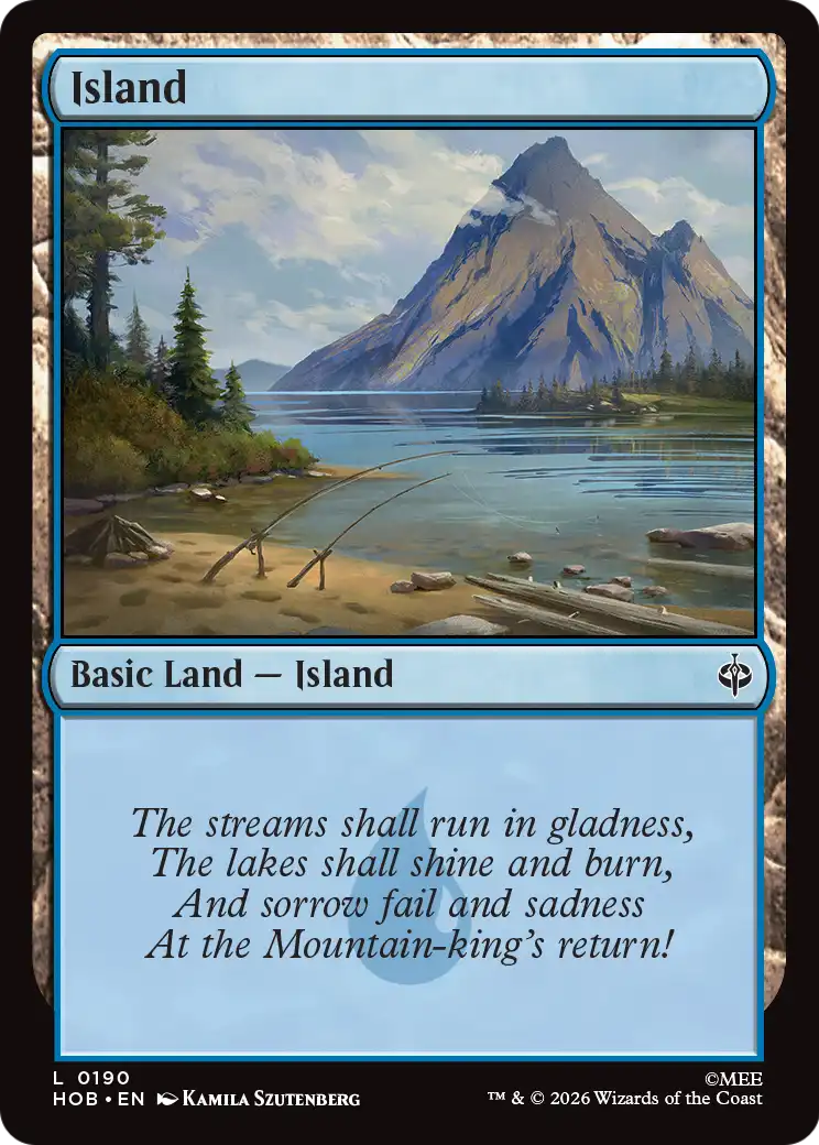 Island (0190) [The Hobbit] | Boutique FDB TCG