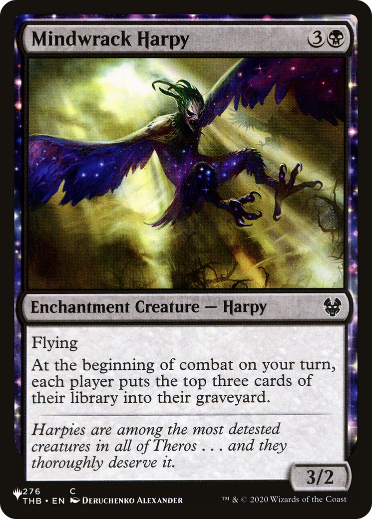 Mindwrack Harpy [The List] | Boutique FDB TCG