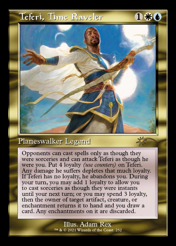 Teferi, Time Raveler (Retro) [Secret Lair Drop Series] | Boutique FDB TCG