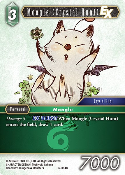 Moogle (Crystal Hunt) EX [Opus XII] | Boutique FDB TCG