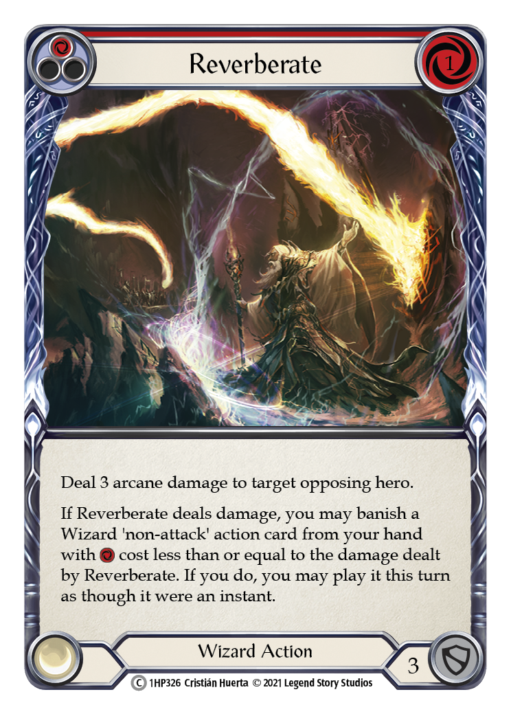Reverberate (Red) [1HP326] (History Pack 1) | Boutique FDB TCG