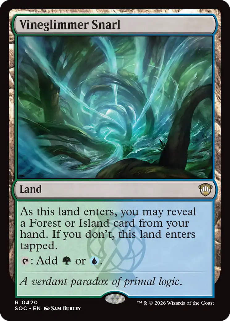Vineglimmer Snarl [Secrets of Strixhaven Commander] | Boutique FDB TCG