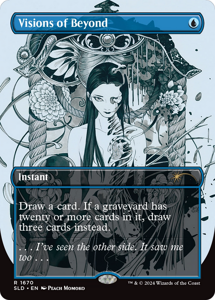 Visions of Beyond (Rainbow Foil) [Secret Lair Drop Series] | Boutique FDB TCG