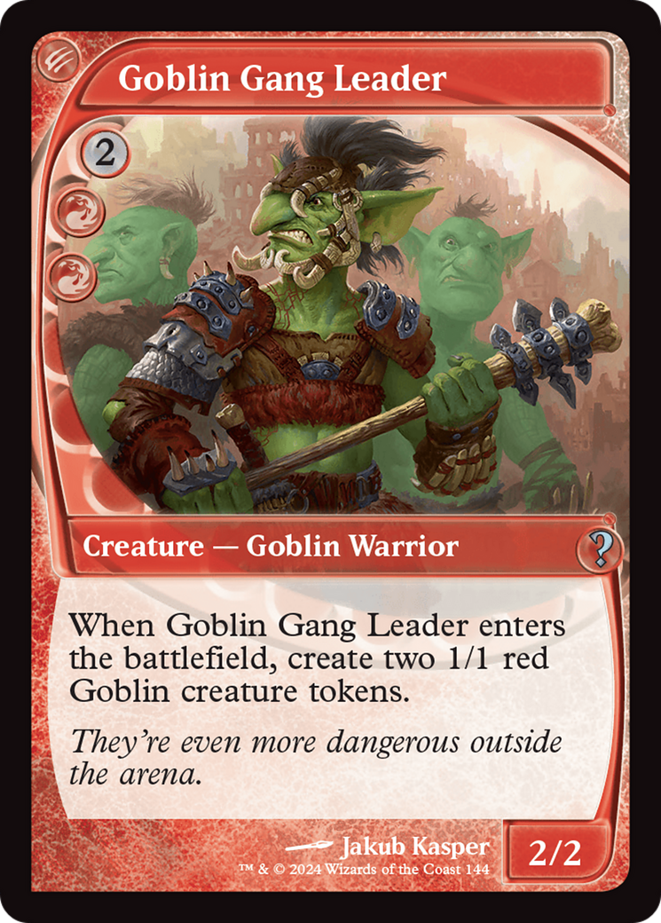 Goblin Gang Leader (Future Sight) [Mystery Booster 2] | Boutique FDB TCG