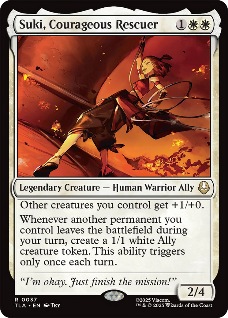 Suki, Courageous Rescuer [Avatar: The Last Airbender] | Boutique FDB TCG