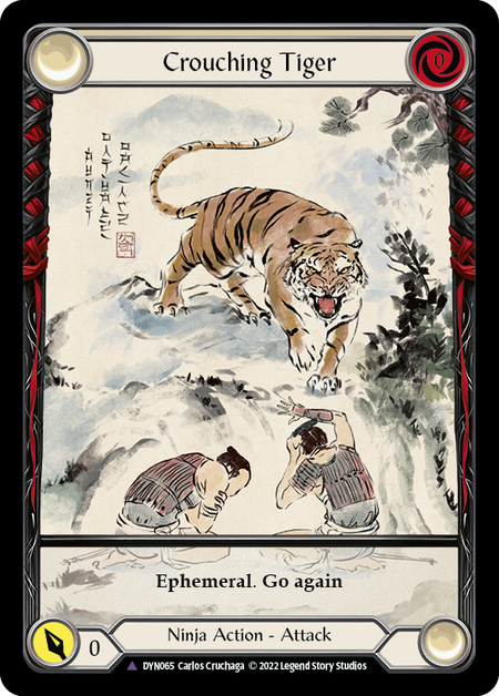 Crouching Tiger (Marvel) [DYN065] (Dynasty)  Cold Foil | Boutique FDB TCG