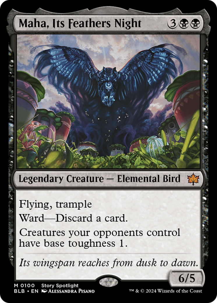 Maha, Its Feather Night [Bloomburrow] | Boutique FDB TCG