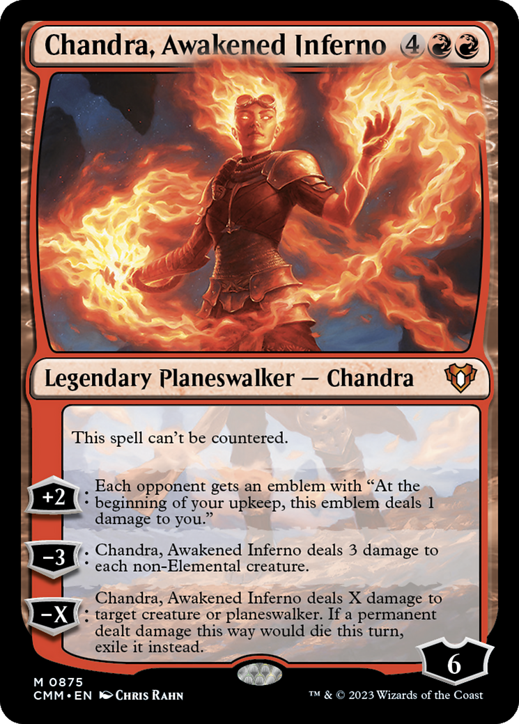 Chandra, Awakened Inferno [Commander Masters] | Boutique FDB TCG