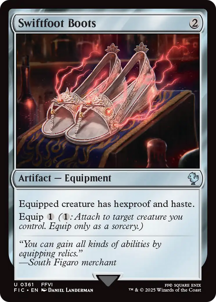 Swiftfoot Boots [FINAL FANTASY Commander] | Boutique FDB TCG