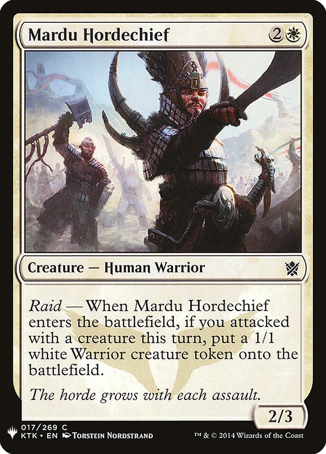 Mardu Hordechief [Mystery Booster] | Boutique FDB TCG