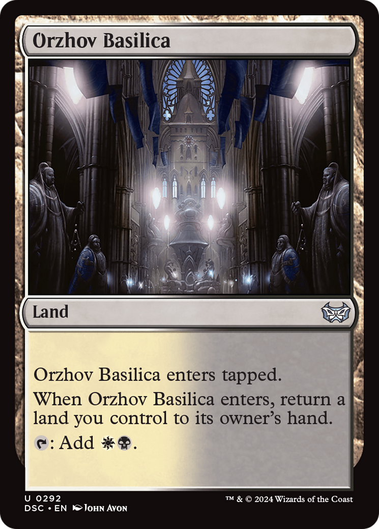 Orzhov Basilica [Duskmourn: House of Horror Commander] | Boutique FDB TCG