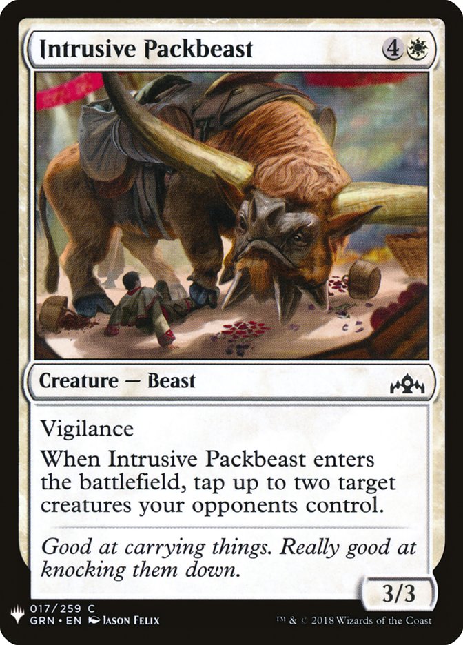 Intrusive Packbeast [Mystery Booster] | Boutique FDB TCG
